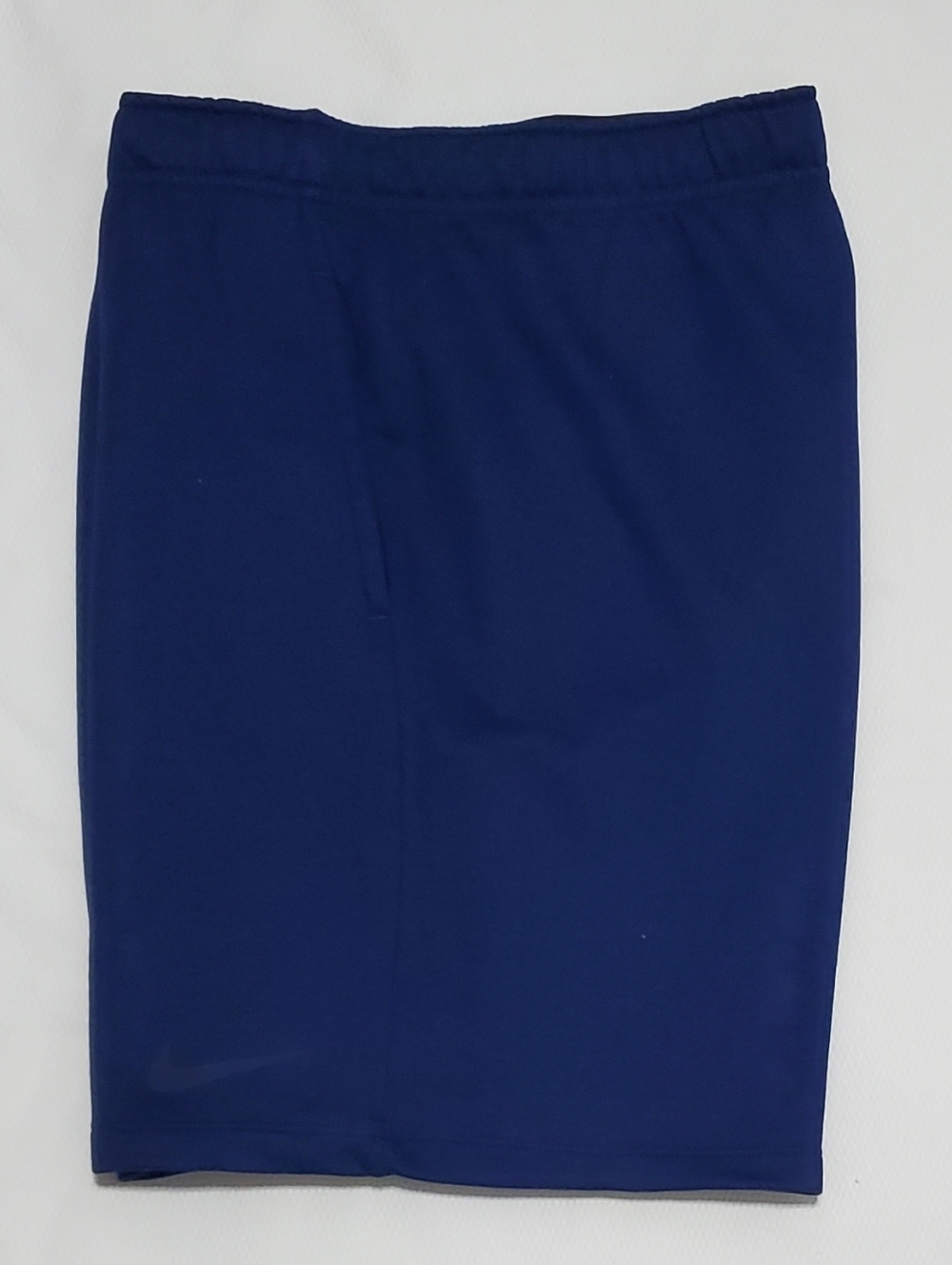 Nike DriFit Blue Terry Cotton Shorts Large